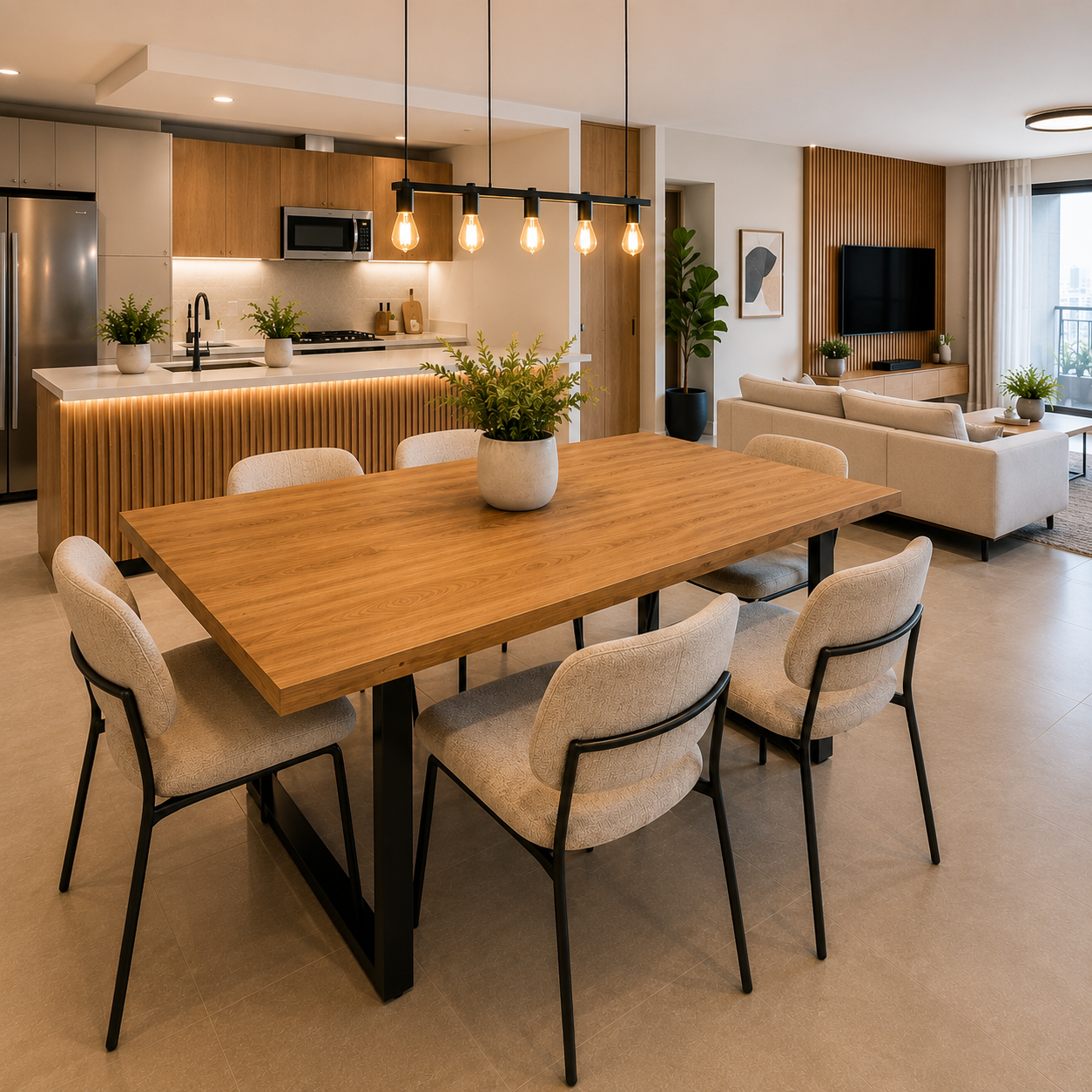 ¿Cómo Elegir la Mesa de Comedor Ideal Según el Tamaño de tu Espacio?