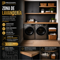 Mueble de Lavandería Premium a Medida | Organización Inteligente y Diseño