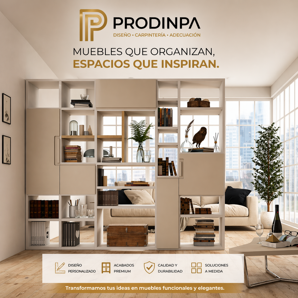 Muebles Modulares Funcionales a Medida – Diseño Inteligente