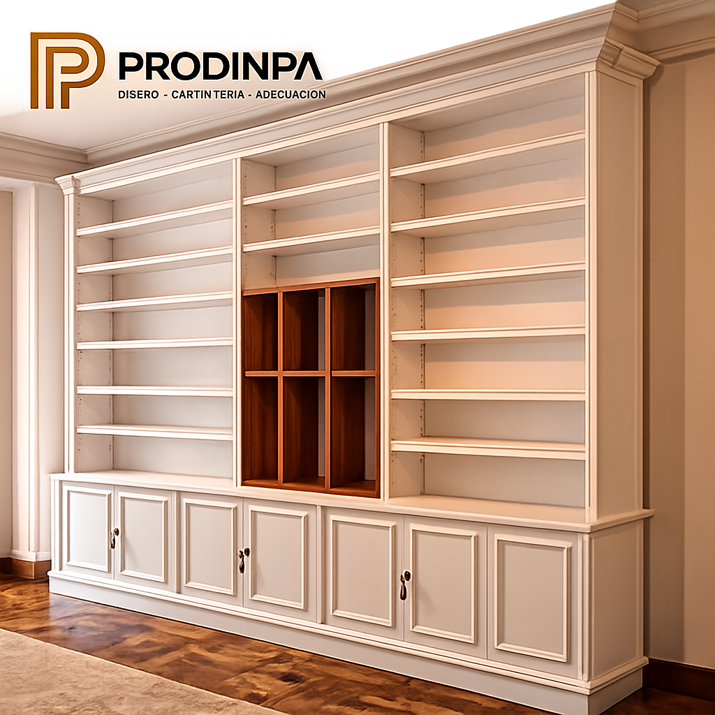 Bibliotecas a Medida – Diseño Personalizado