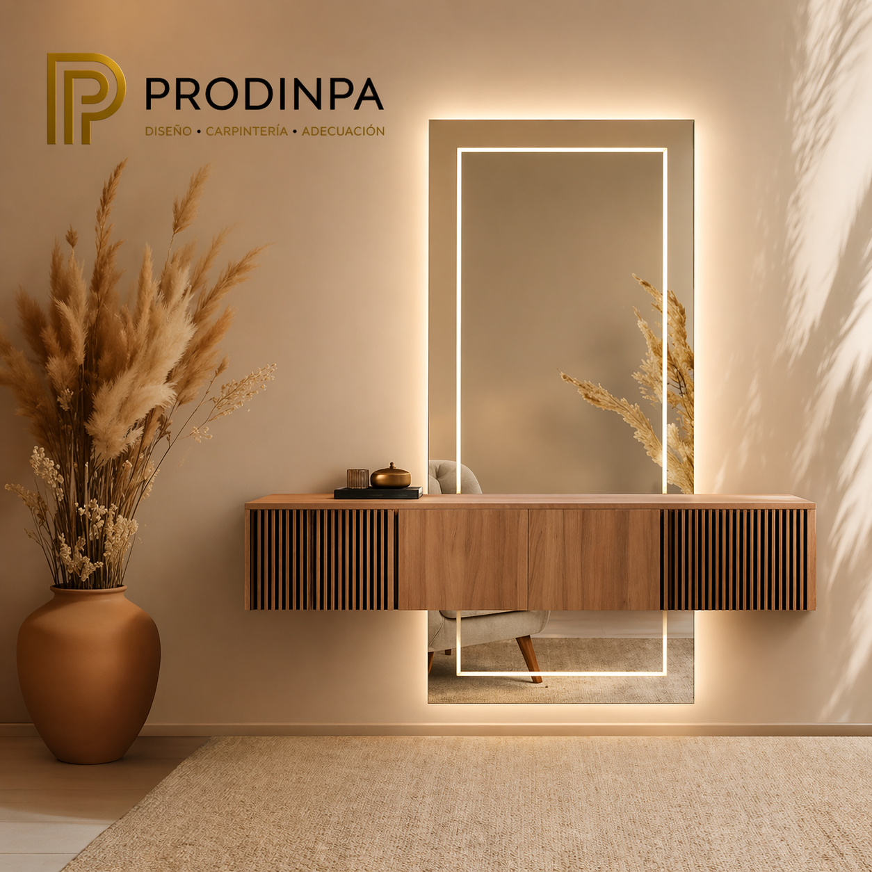 Espejos Decorativos con Diseño a Medida e Iluminación LED