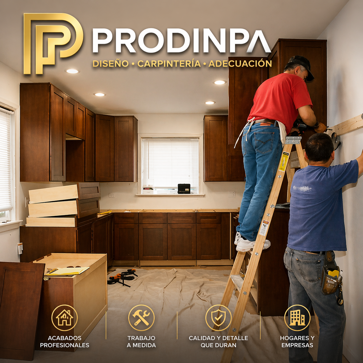 Servicio de Carpintería Profesional a Medida para Hogares y Empresas