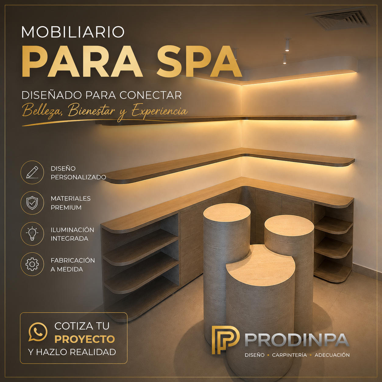 Mobiliario para SPA