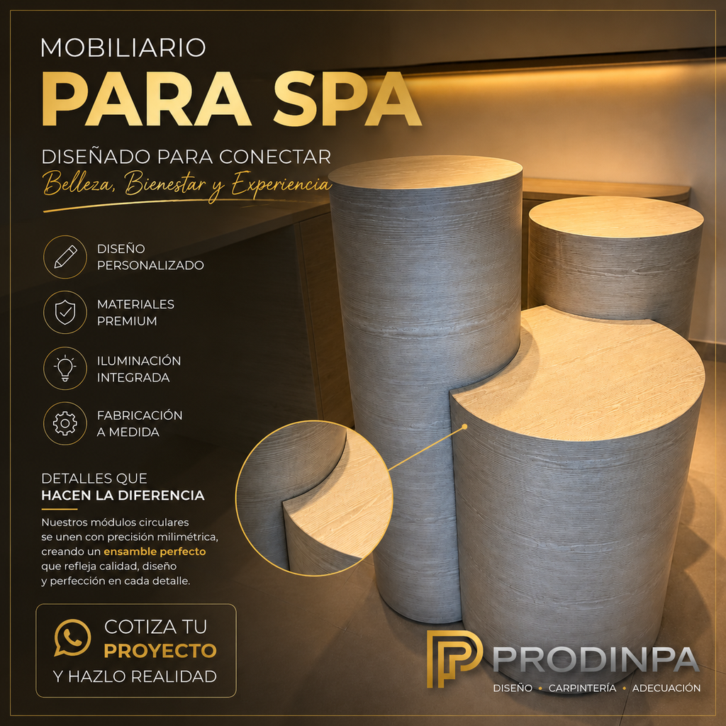 Mobiliario para SPA