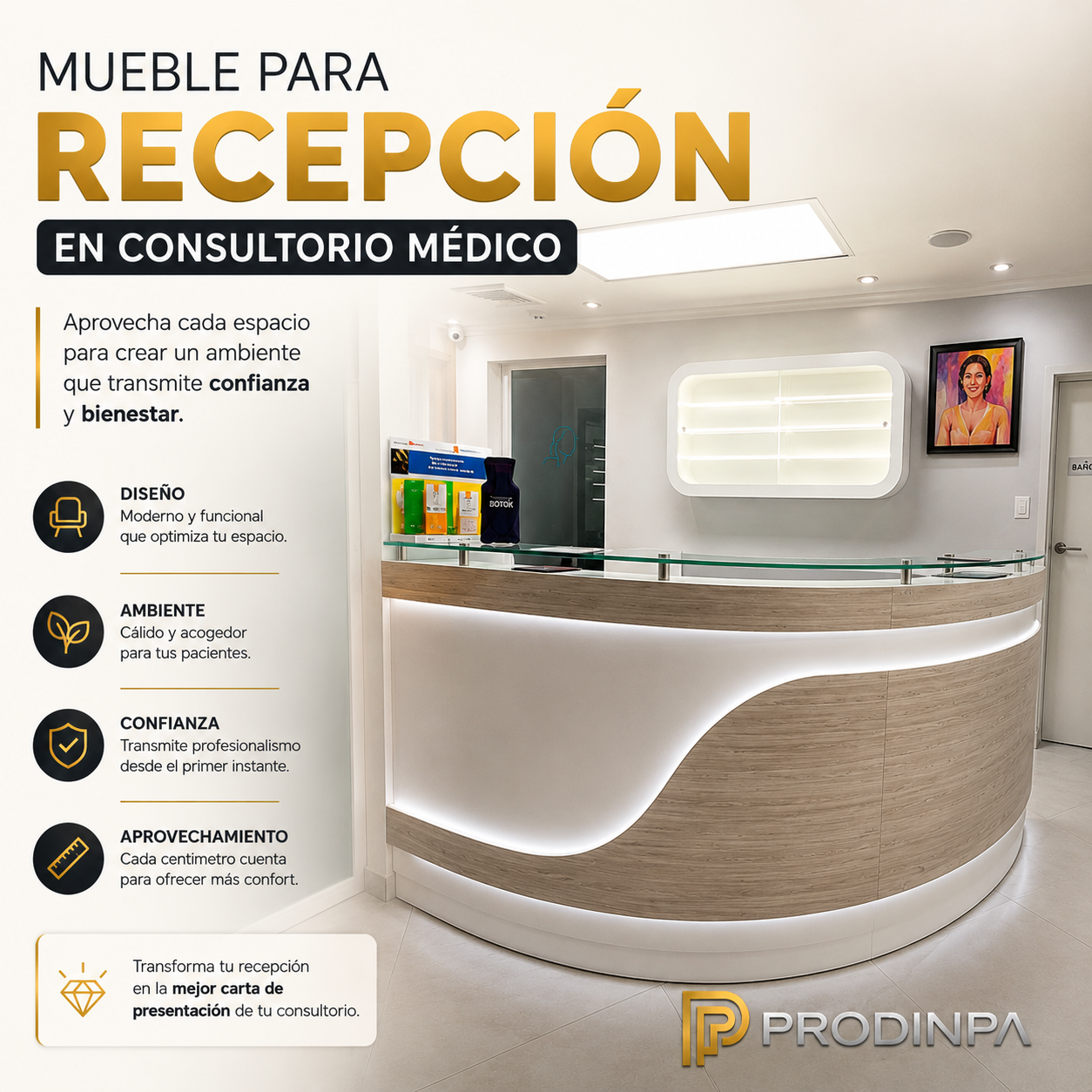 Mobiliario Consultorio Médico