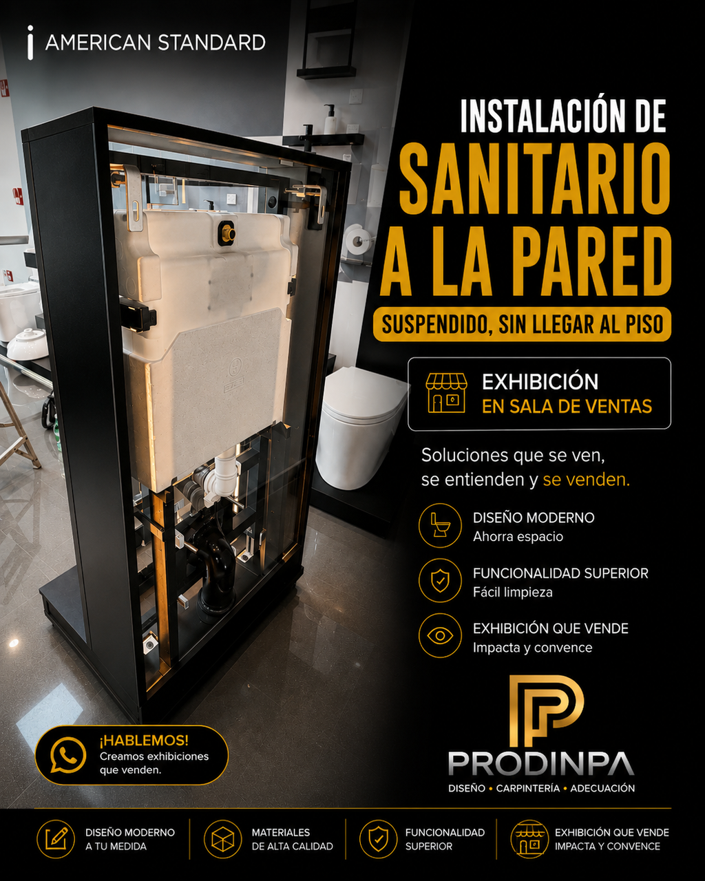 Trabajamos en exhibiciones, diseñamos y fabricamos