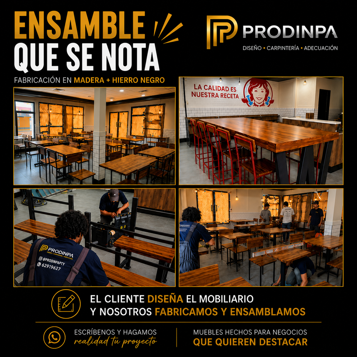 Fabricamos y ensamblamos tus diseños