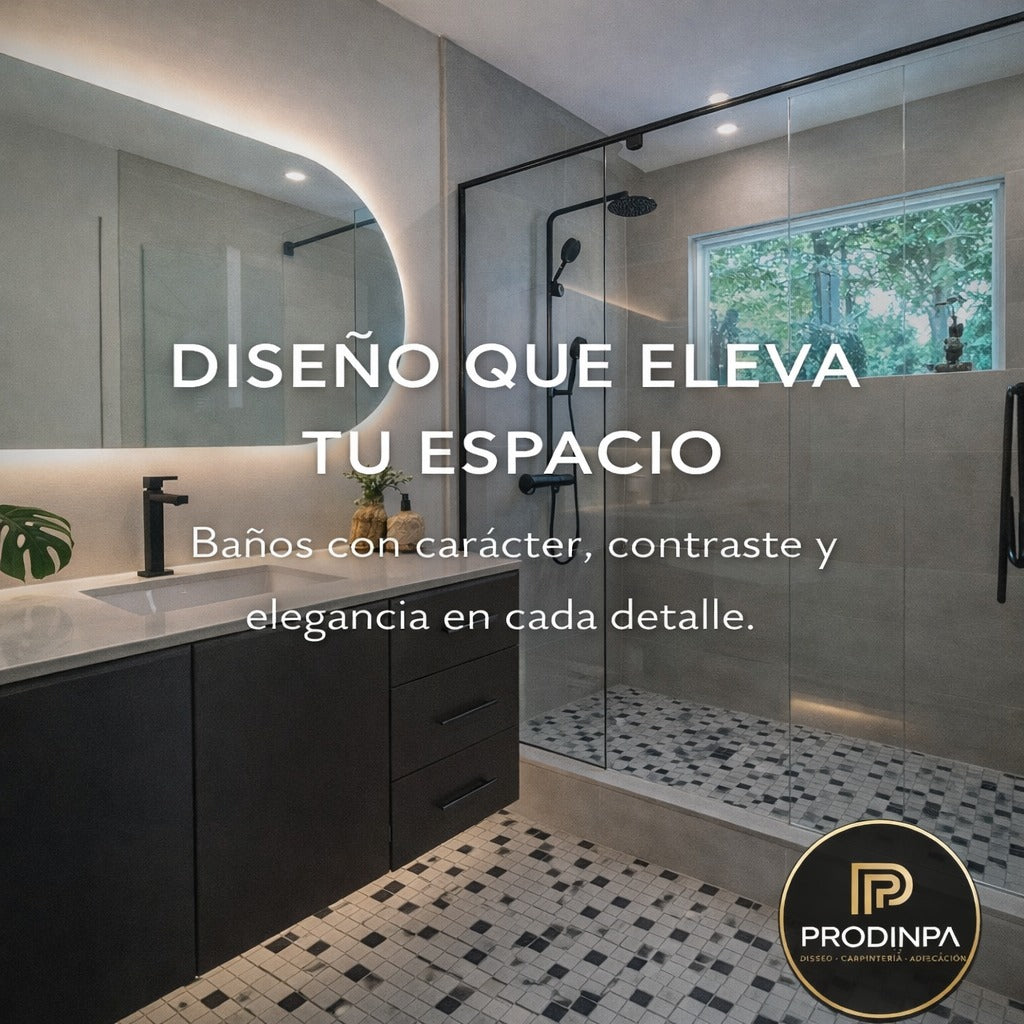 BAÑOS -Adecuamos el espacio y los detalles